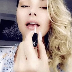 GIFs with beautiful girls (55 pieces) 30