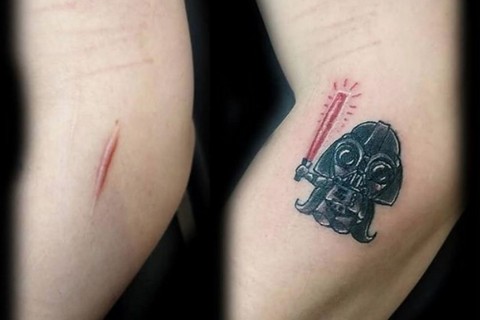 Татуировки, которые превращают недостатки кожи в изюминку