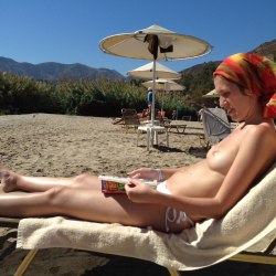Topless girls on the beach (56 photos) (18+) 40