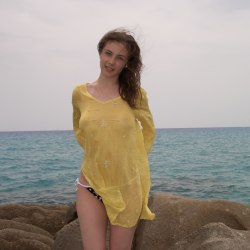 Topless girls on the beach (56 photos) (18+) 18
