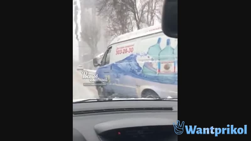 Ростов первый снег 2018. Видео прикол