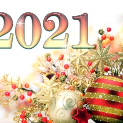 Новогодние открытки 2021 (16 фото) 0