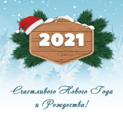 Новогодние открытки 2021 (16 фото) 5