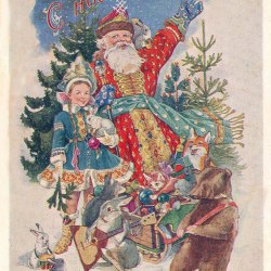 Новогодние открытки СССР (50 фото) 41
