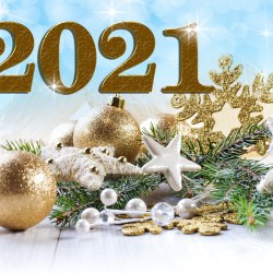 Новогодние открытки 2021 (16 фото) 11